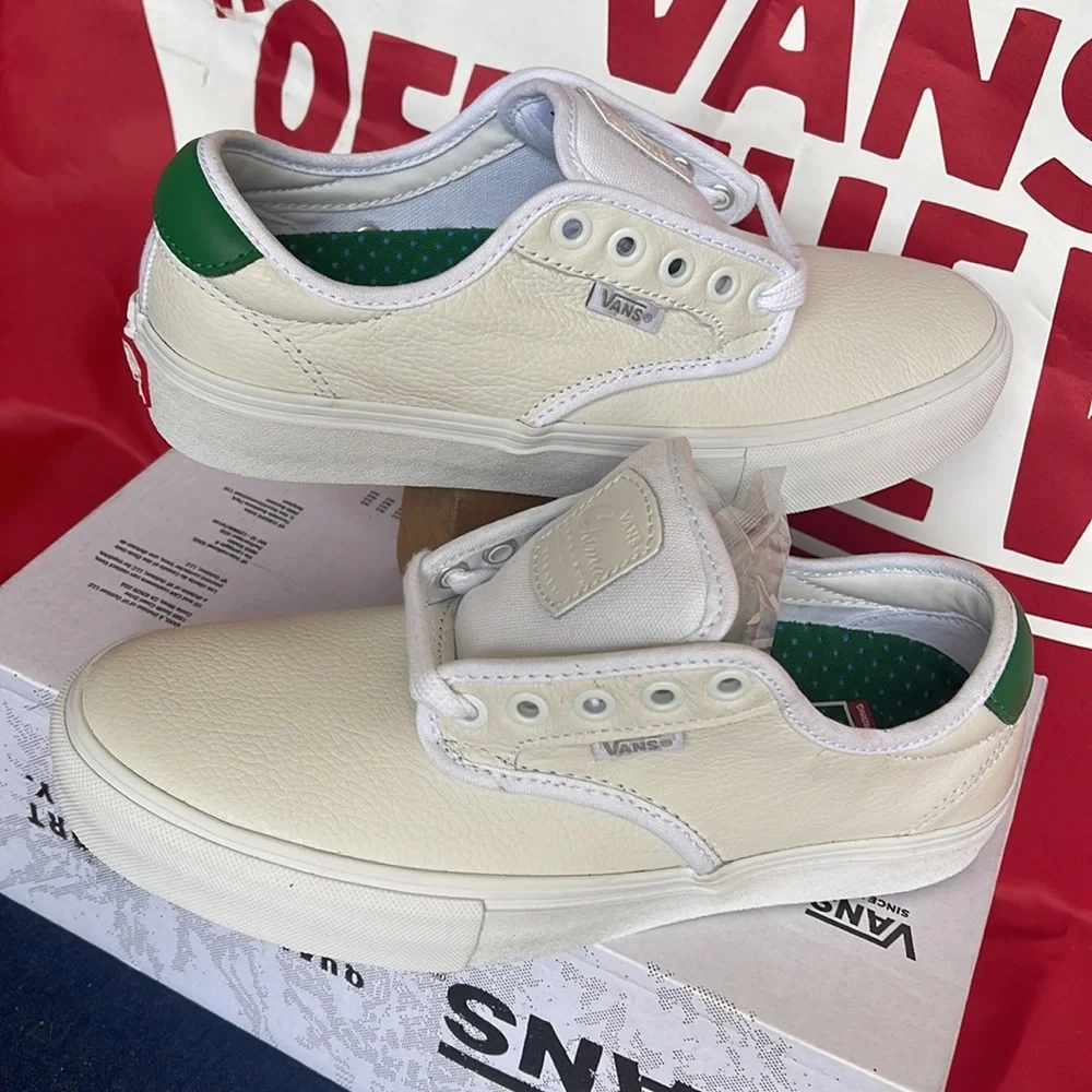 Vans Chima Ferguson (Sport Vtg) White/Green VNOA5JIH9BL. WMNS sneakers